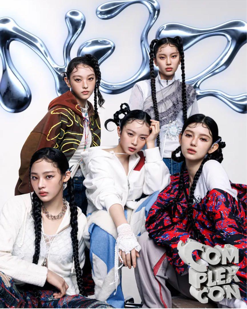 NJZ Official Photo Card 6PC SET COMPLEXCON HONGKONG 2025 rare good