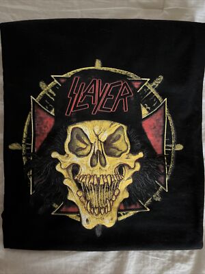 SLAYER 2019 The Final Tour T-Shirt L Double-Sided Tour Dates | eBay