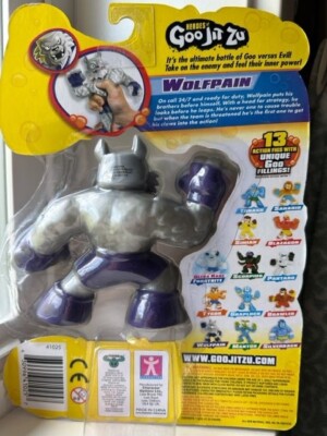 Moose Toys Heroes of Goo Jit Zu Series 1 WOLFPAIN Super Crunchy