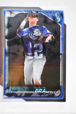 Tom Brady Auto Error Card 2024 Bowman Chrome Baseball & Topps