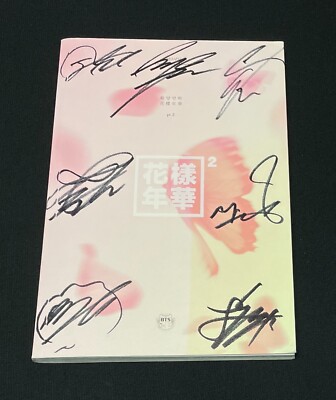 NOT PROMO* BTS autographed 