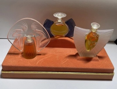 LALIQUE Les Flacons Collection Miniatures Parfume 1998 1999 2000