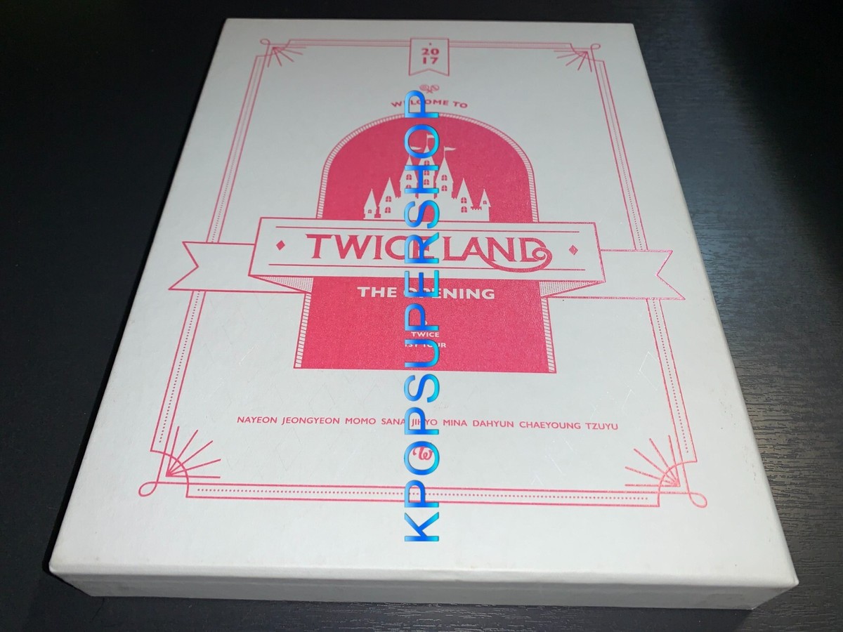 Twice Twiceland The Opening Concert 1st Tour 2017 DVD Rare OOP
