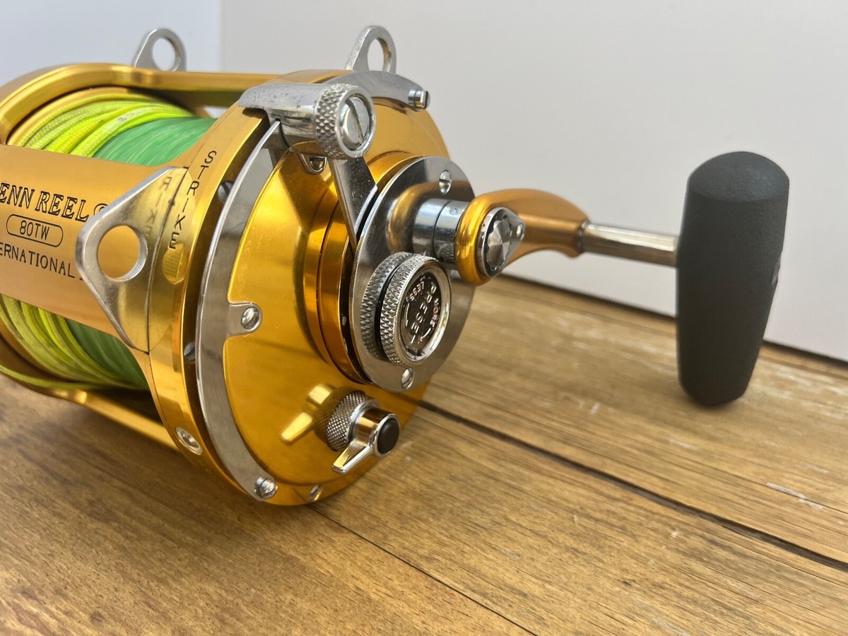 Penn Reels International II 80TW Lever Drag Big Game Trolling USA