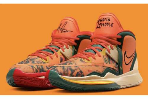 Nike Kyrie Infinity Men's Shoes Safety Orange/Black Sz 10 D09614