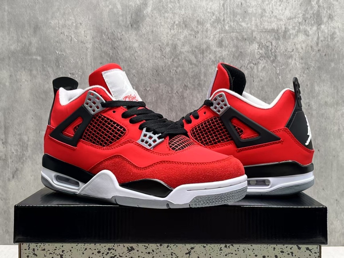Men's Jordan 4 'Toro Bravo' Red - (7-12) Size US | eBay