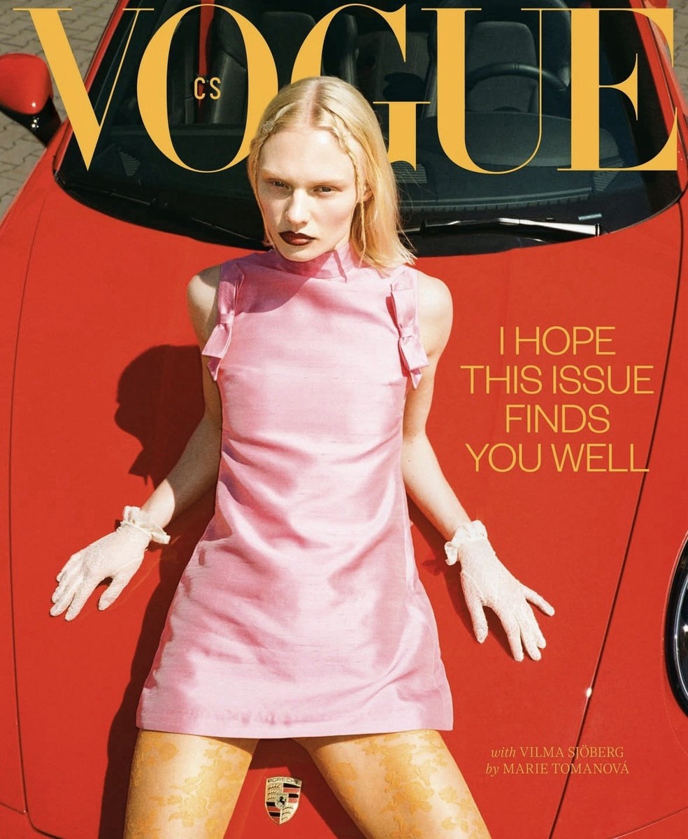 Vogue CS Czechoslovakia Czech Slovak July 2025 Vilma Sjöberg by