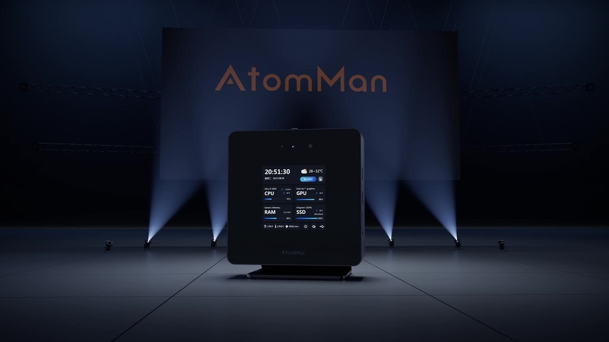 Minisforum AtomMan X7 Ti–Core Ultra 9 185H MINI PC NUC Gaming