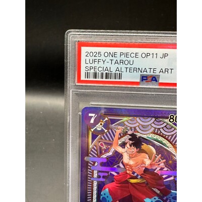 PSA 10 Luffy-Tarou ST18-005 SR SP A Fist of Divine Speed ONE PIECE