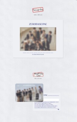 ZB1 ZEROBASEONE Fan Club Kit Membership Kit / Membership card