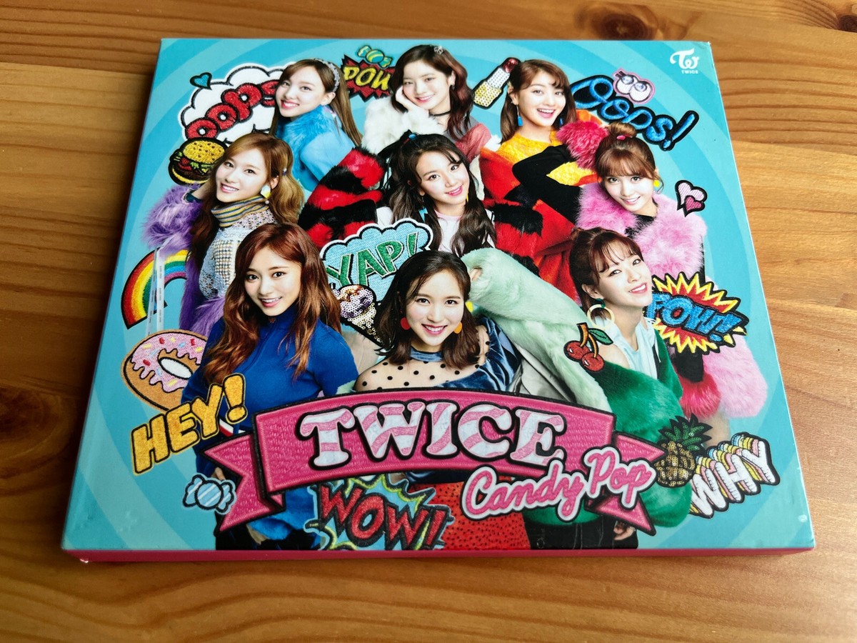 Twice Candy Pop Version A Limited Edition CD DVD Card (Warner
