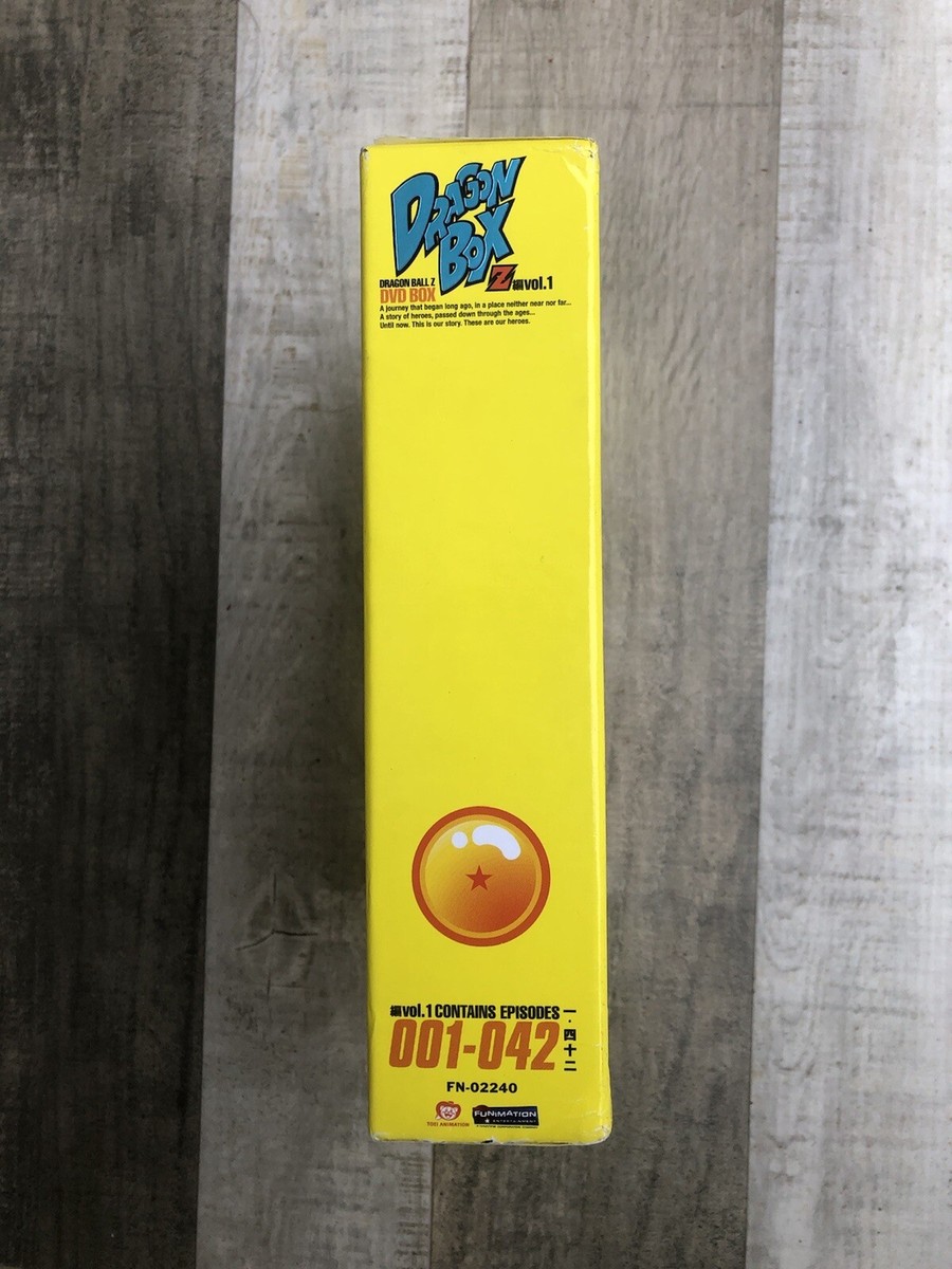 DragonBall Z: Dragon Box, Vol. 1 (DVD, 2009, 6-Disc Set) RARE OUT