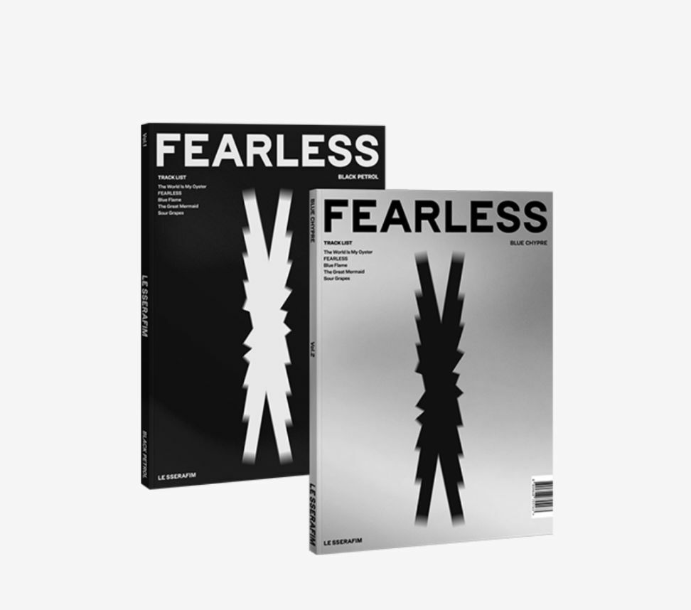 LE SSERAFIM LESSERAFIM FEARLESS 1ST MINI ALBUM K-POP CD +