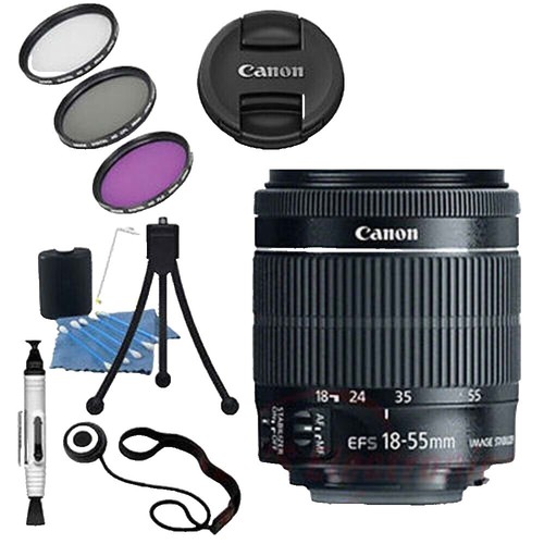 Canon EOS 80D EF-S 18-55mm IS STM Kit with EF-S 55-250mm IS STM