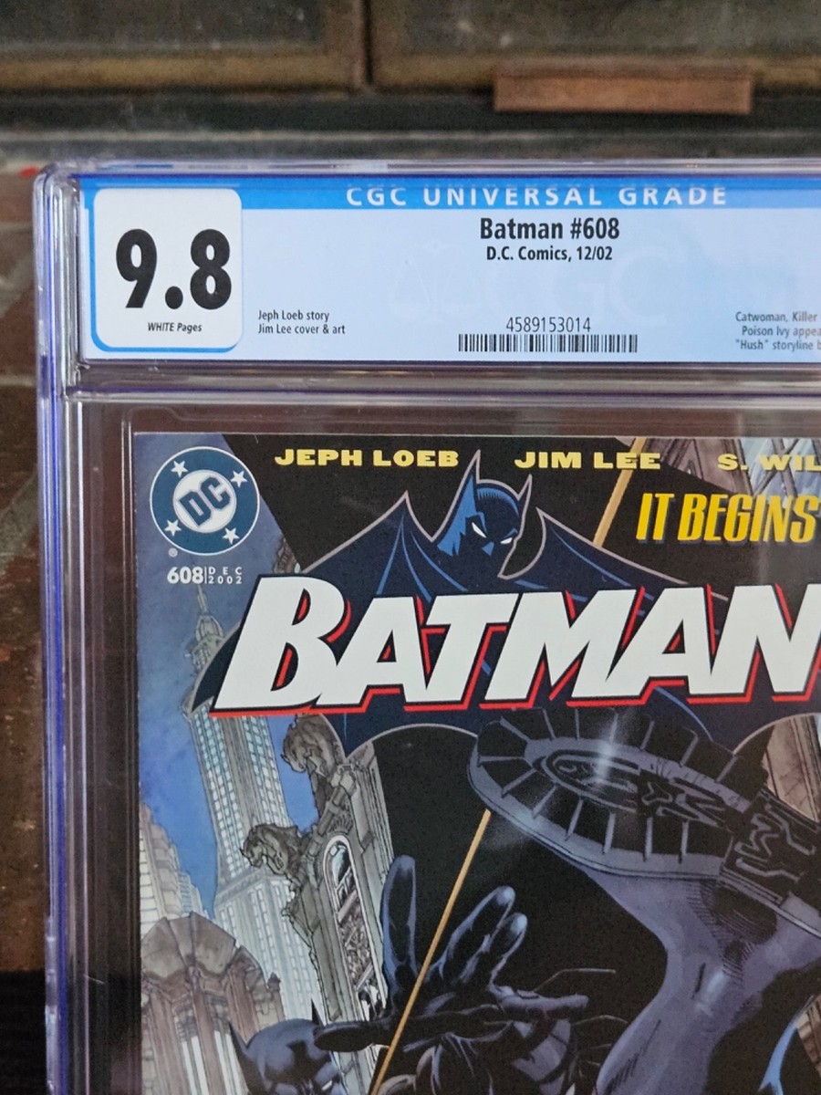Batman #608 1st Jim Lee Key 1st Hush CGC 9.8 NM/M Gorgeous Gem Wow