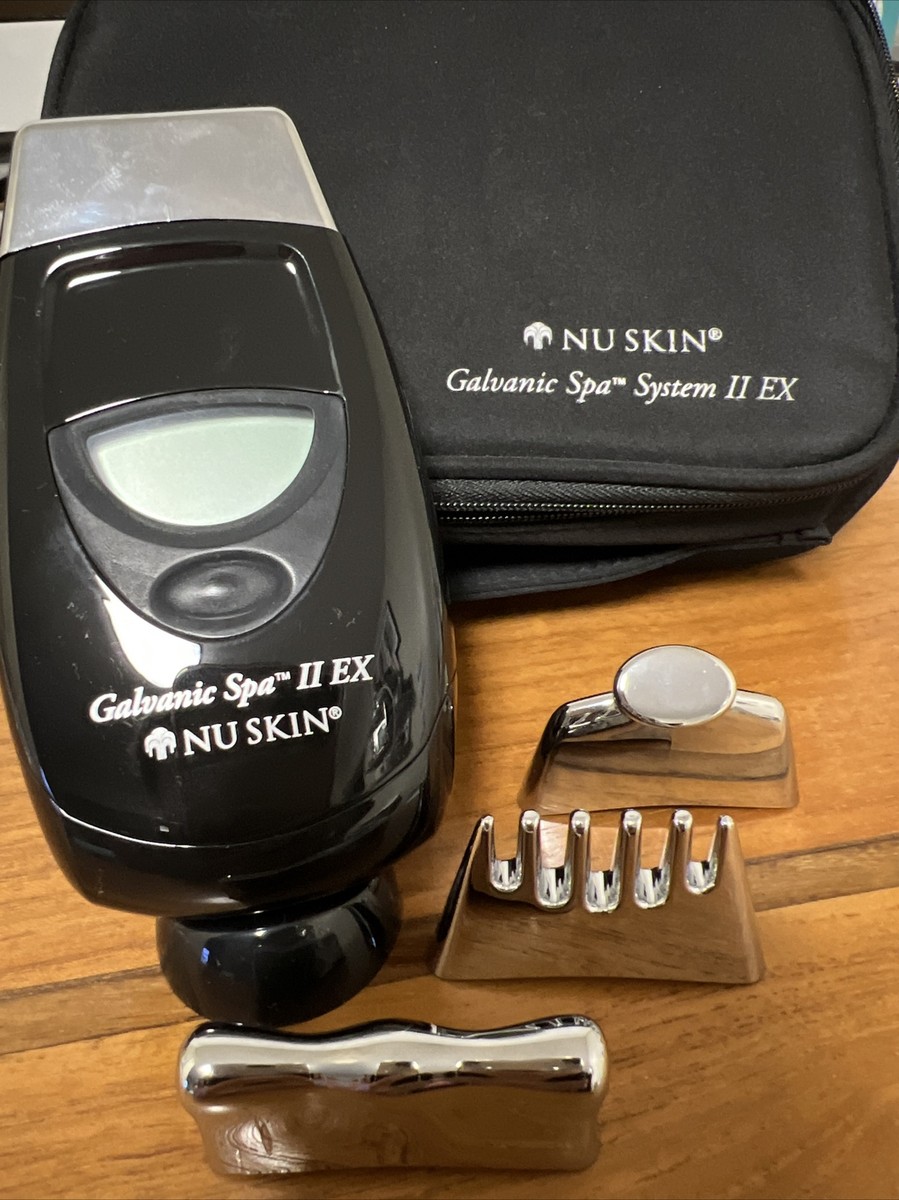 AUTHENTIC Nu skin Galvanic SPA System II (grooved Face) +3
