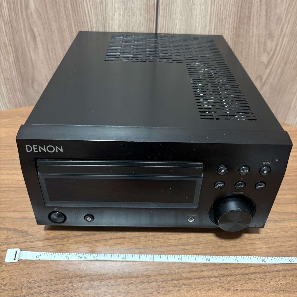 Denon RCD-M41 Radio Discrete Power Amplifier Bluetooth CD Black