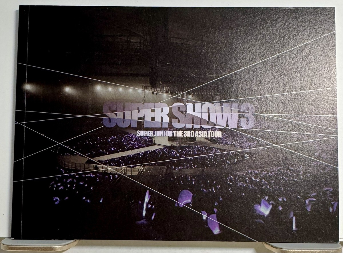 Super Junior - Super Show 3 The 3rd Asia Tour - 2 DVD Box Set with