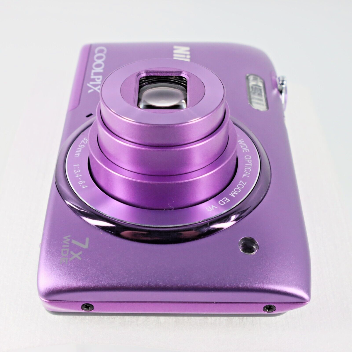 Nikon COOLPIX S3500 Purple 20.0MP Digital Camera | eBay