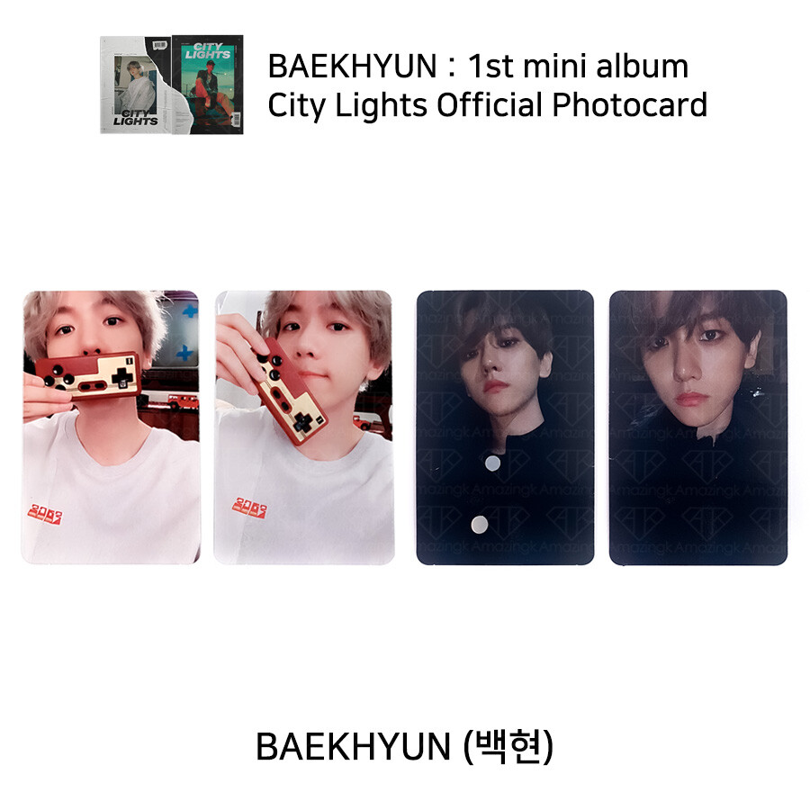 exo ベッキョン City Lights Delight ホログラム トレカ BAEKHYUN from