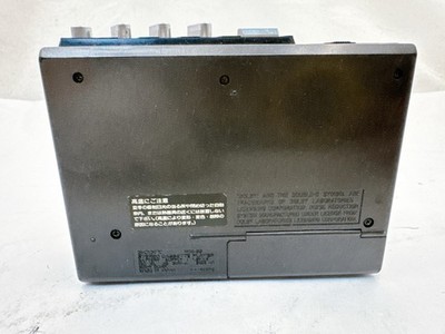 Sony Walkman WM-55 Auto Reverse Cassette Player Black Japan For