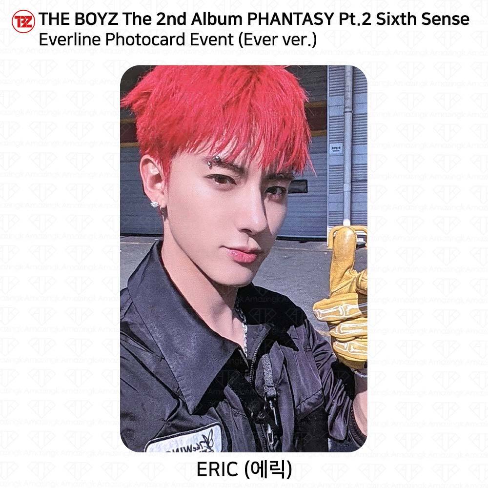 The Boyz 2nd Album Phantasy Pt.2 Sixth Sense Everline Photocard