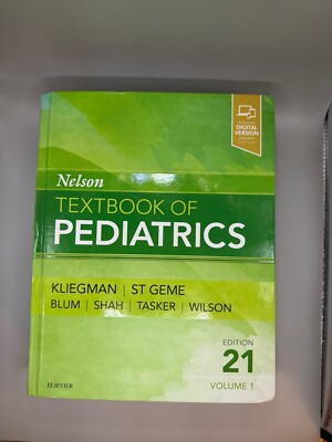 Elsevier Health Nelson Textbook of Pediatrics Edition 21 Vol.1