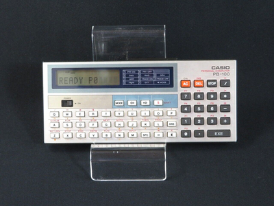 VINTAGE CASIO PB-100 mini Personal Pocket Computer Basic Language