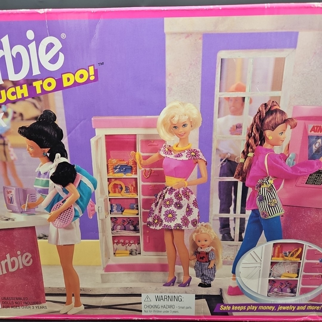 Barbie so Much to Do Bank 1995 Mattel 67401 NRFB 2 for sale online