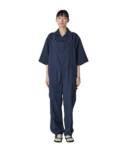 Snow Peak] TAKIBI Light Ripstop Overalls size M NAVY AL-25SU101