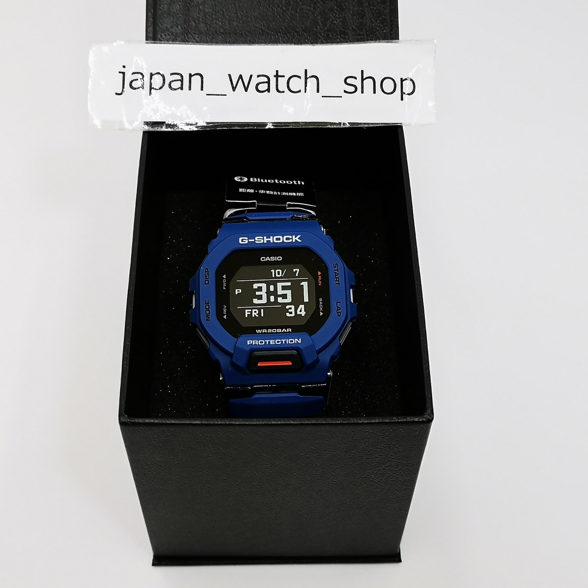 CASIO G-SHOCK G-SQUAD GBD-200-2JF Blue Black Sport Men's Watch New