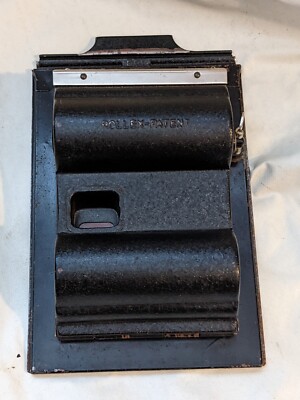 Antiques Rollex-Patent 61 x 86 mm 6 x 9cm Roll Film Holder For