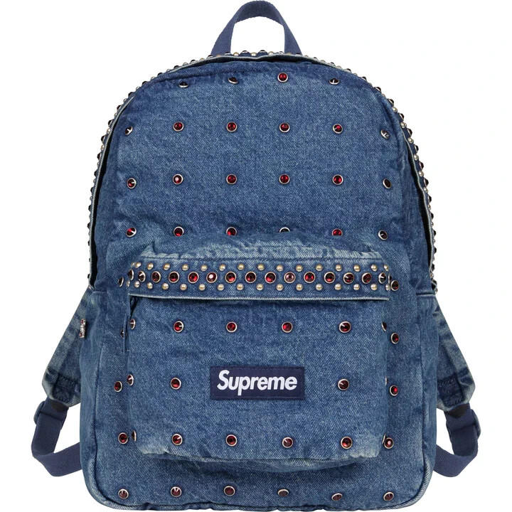 Supreme b.b. Simon Denim Backpack Washed Indigo | eBay