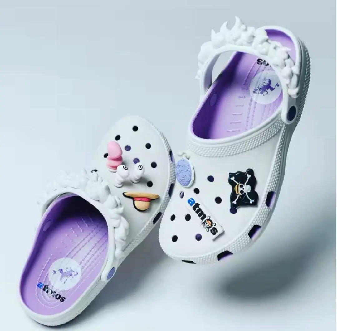 ONE PIECE x atmos x Crocs Gear 5 Luffy Classic RO Clog Orchid 28cm