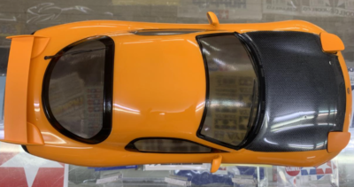 NEW TAMIYA 1/10 RC MAZDA RX7 RX-7 FD CUSTOM JDM PAINTED BODY