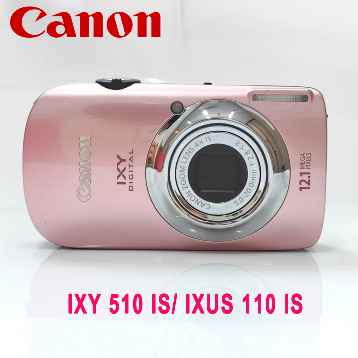 Canon IXY 510 IS Pink PowerShot SD960IS DIGITAL IXUS 110IS Camera