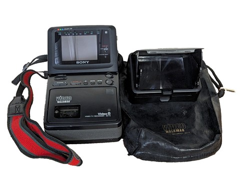 Sony NTSC 8mm Walkman Standard8/Video8 Cassette Recorder Video