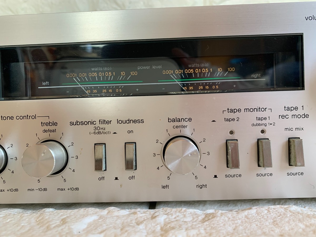 Technics SU-V44 Vintage Stereo Integrated Amplifie Sound output