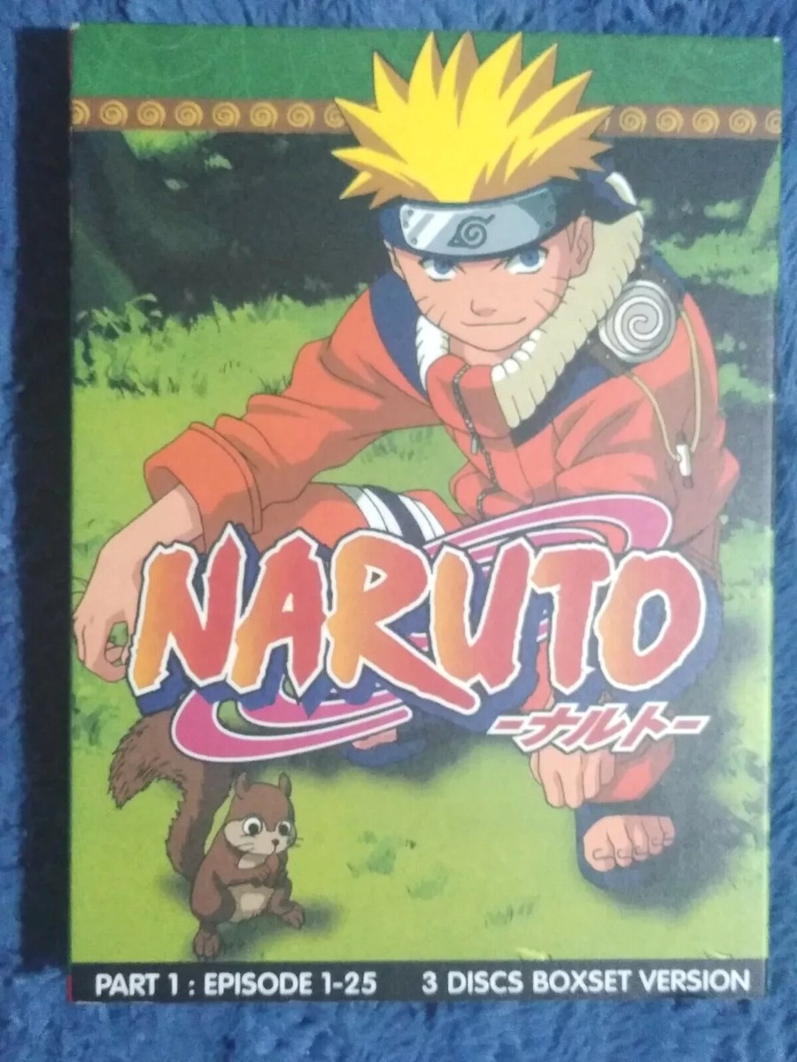 Naruto Shippuden Anime JAPANESE Version Parts 1,2,3 (Episodes 1-76