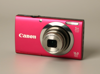 Canon PowerShot A2300 Digital Camera 16.0MP 5x Zoom Pink From
