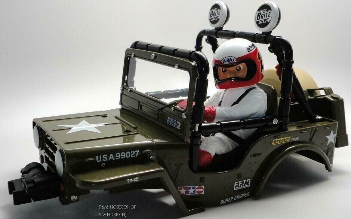 タミヤ ワイルドウイリー2 とフタバ3PMプロポ 中古 ジャンク扱い 1