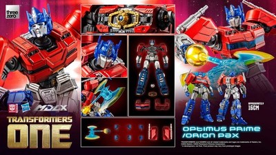ThreeZero Transformers One Optimus Prime Orion Pax MDLX Action