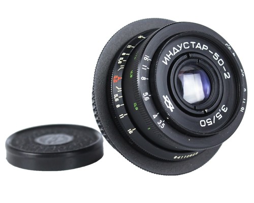 Russian Industar 50-2 50mm f 3,5 Bokeh Portrait Lens M42 Mount #DV