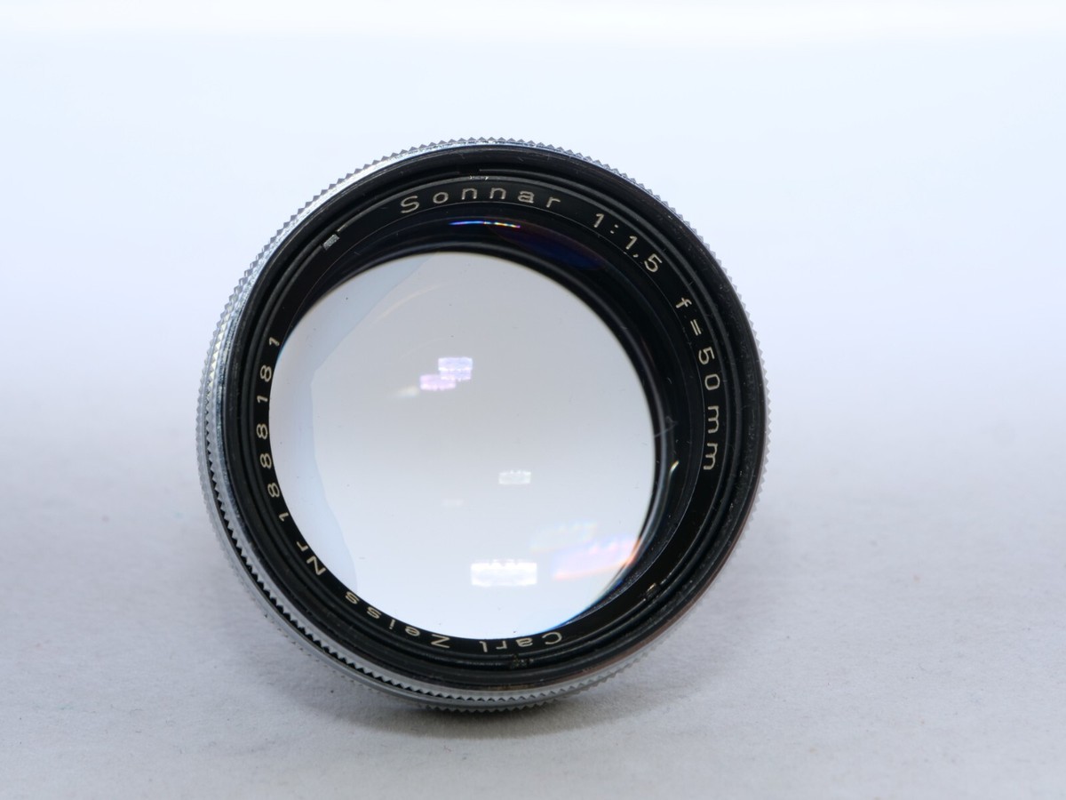 Vintage Zeiss Contax IIIa 35mm Rangefinder Camera. Sonnar 50mm F