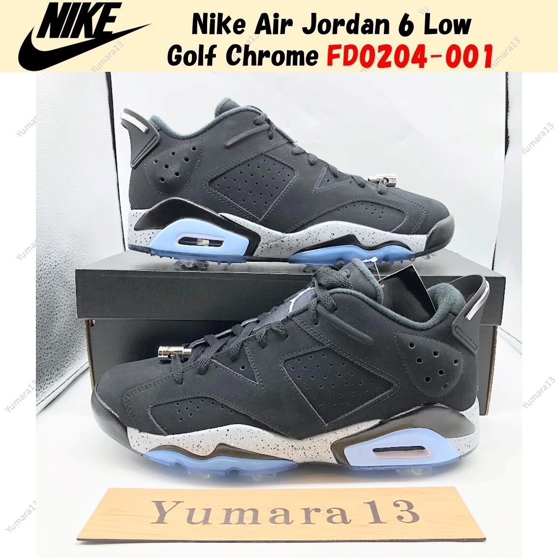 Nike Air Jordan 6 Low Golf NRG Chrome FD0204-001 Men's Size | eBay