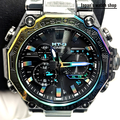 CASIO G-SHOCK MTG-B2000YR-1AJR Black Rainbow Atomic Solar Mens