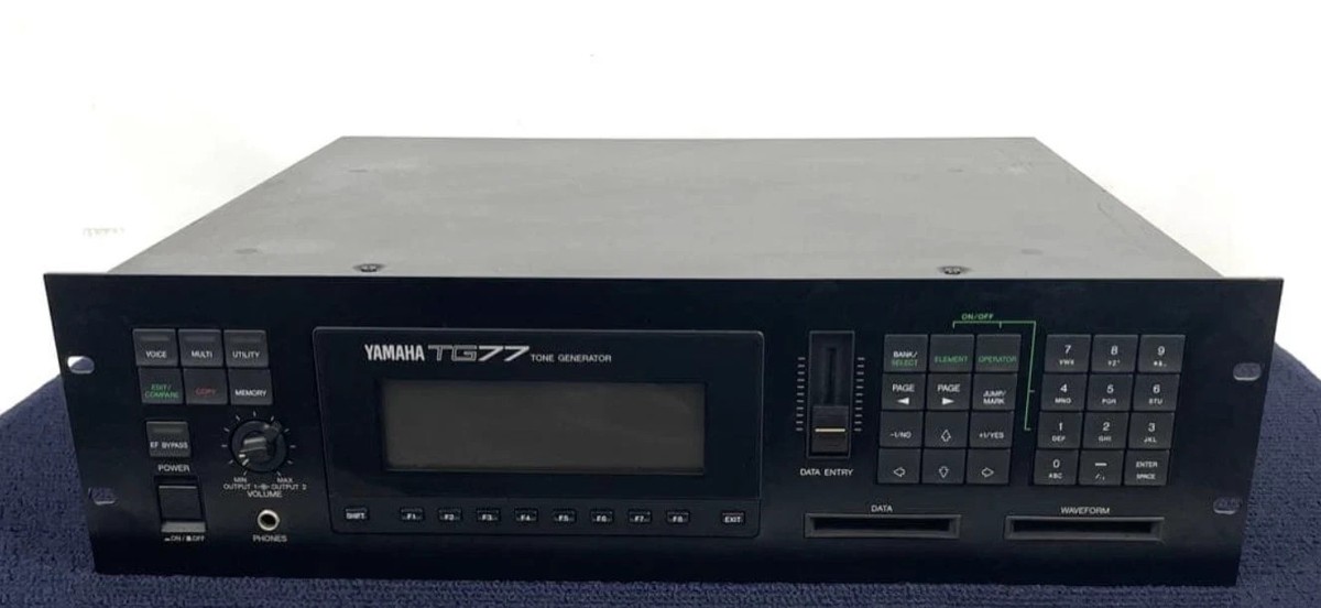 YAMAHA TG77 Tone Generator Synthesizer Sound Module | eBay