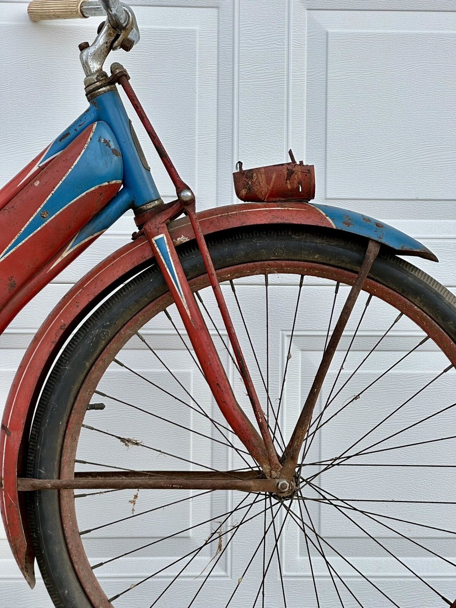 VINTAGE 1930'S 1940'S ?? SHELBY HIAWATHA BICYCLE, OLD ANTIQUE PRE
