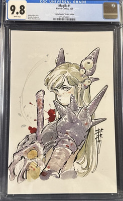 Magik #1 CGC 9.8 Peach Momoko MegaCon/Trinity Virgin Variant | eBay