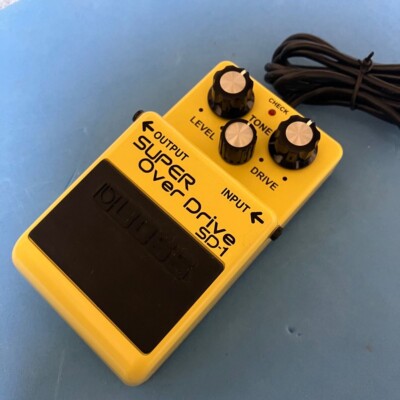 BOSS Pedal Efecto Compacto PC USB Mouse SD-1 Super Over Drive | eBay